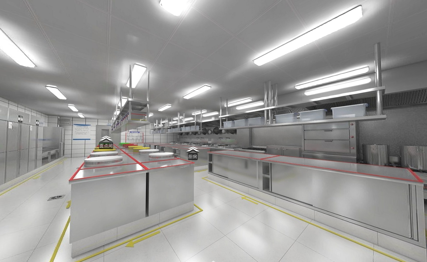 三效智能厨房设计原则要点,影响4d商业厨房设计的因素