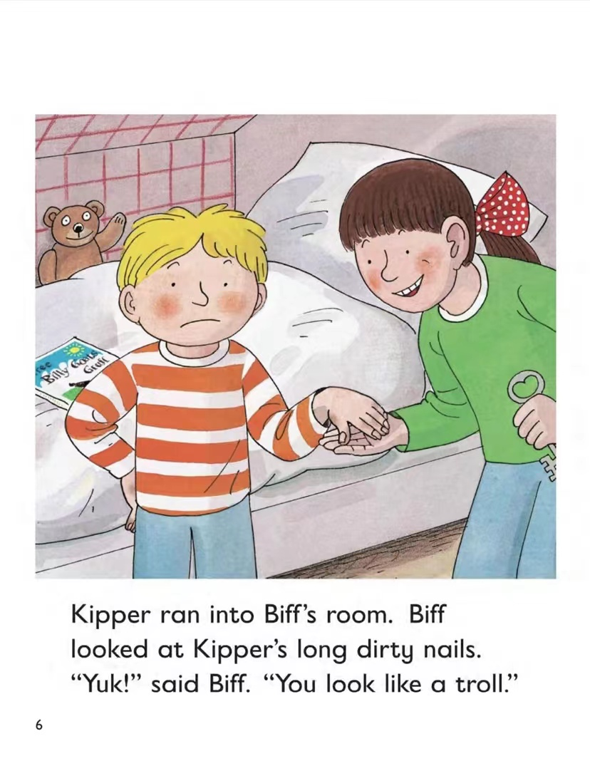 跟孩子一起读绘本《kipper and the trolls》