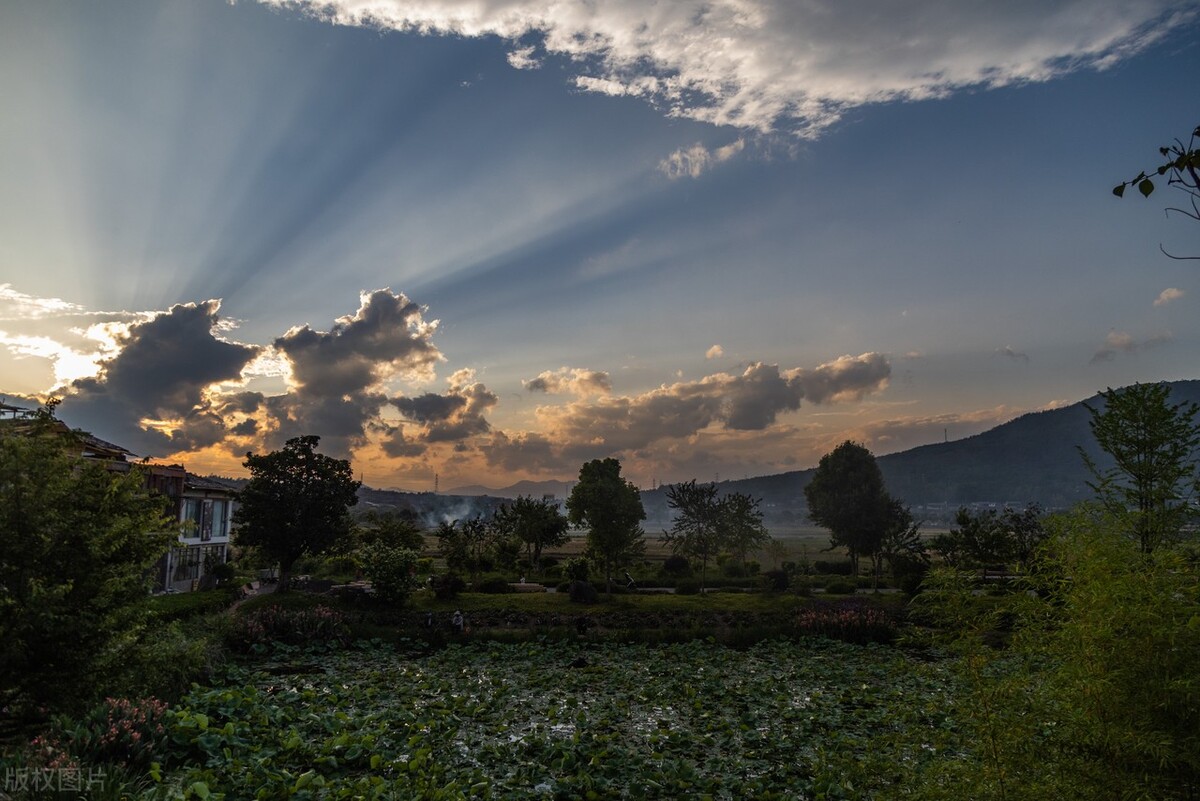 云南保山腾冲田野美景吸引游客,别错过这片迷人景色