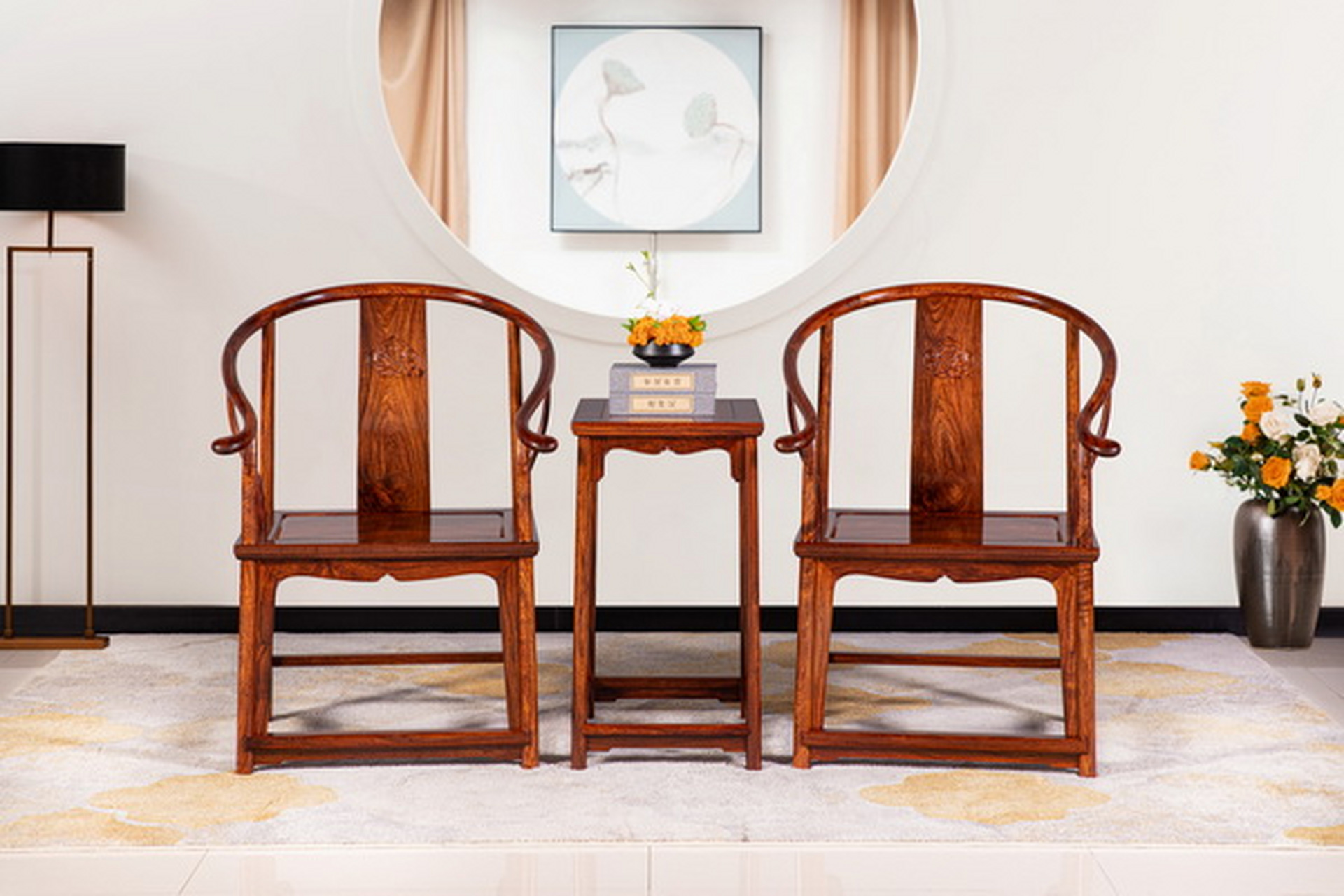 【巧夺天工红木海南黄花梨品鉴品鉴 - 圈椅】  巧夺天工红木董事长张