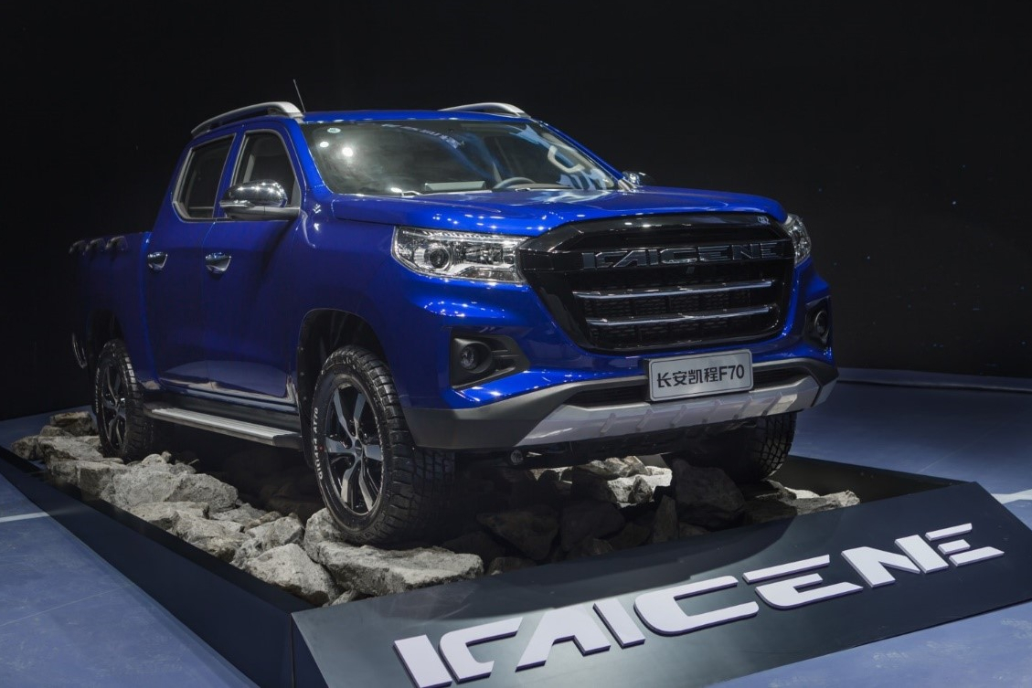 内饰跨界风 长安凯程f70皮卡正式上市 自动挡进入10万级别