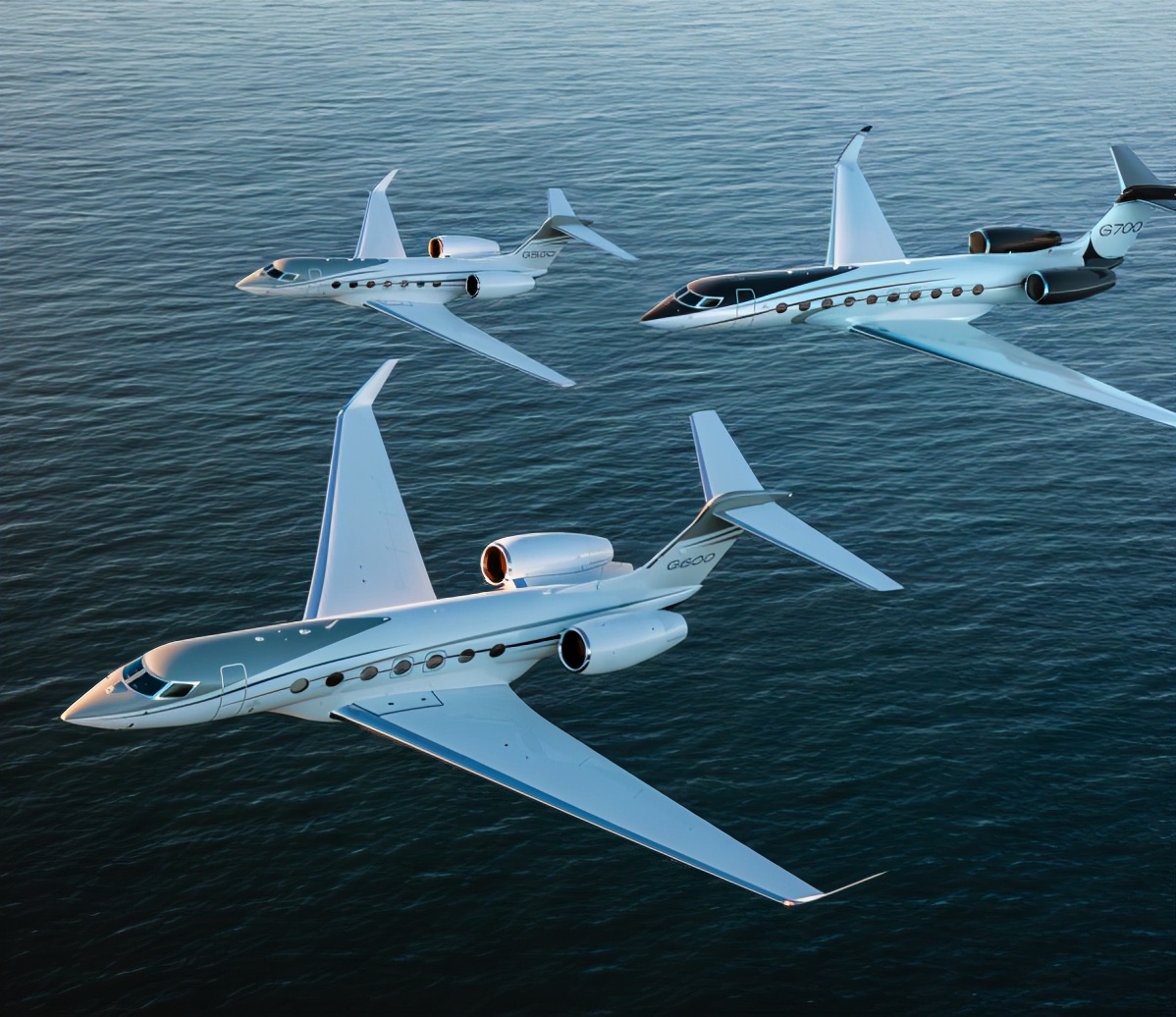 爱飞嘉私人飞机|湾流宇航试飞首架装备齐全的g700