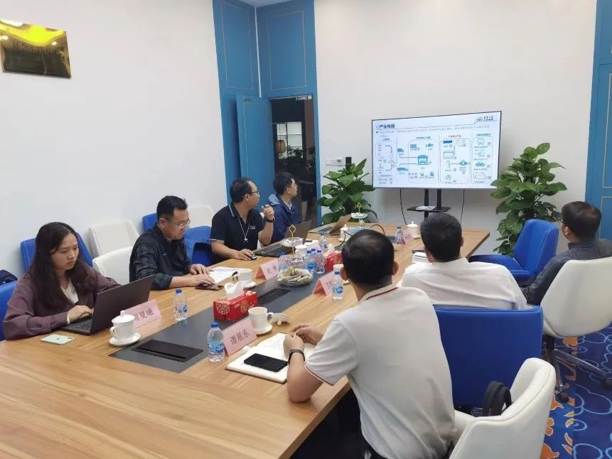 广西贵港市投资促进局局长文晓华一行莅临上燃动力考察调研