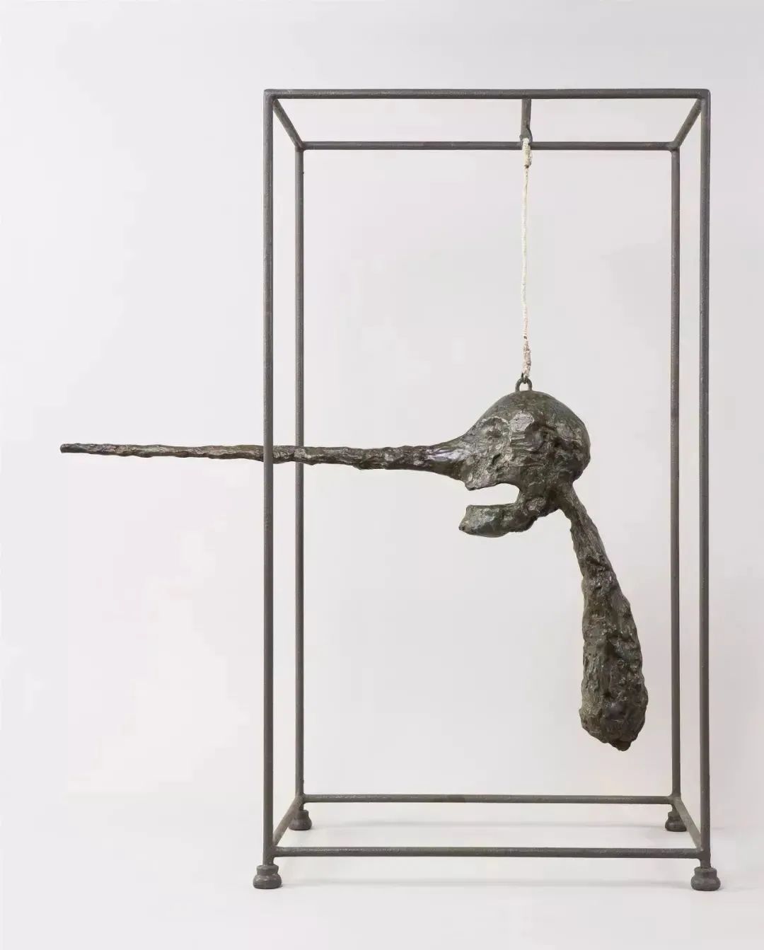 作品欣赏|关于阿尔贝托·贾科梅蒂用绘画和雕塑对抗死亡和孤独