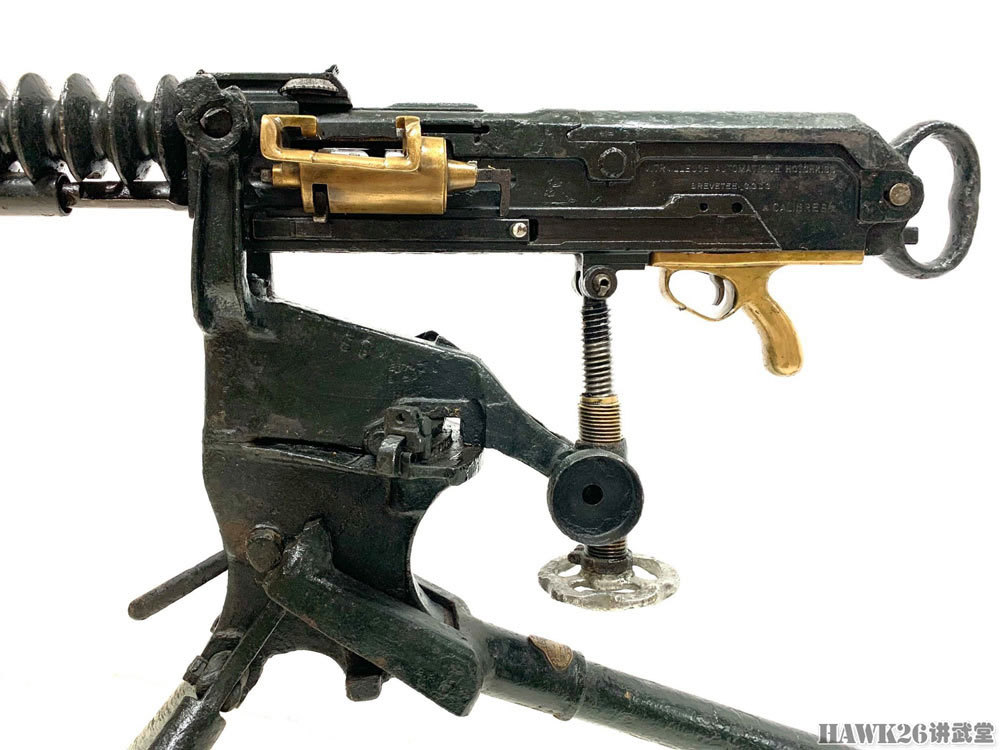 细看:哈奇开斯m1914机枪 一战法军制式武器 罕见藏品令人心动