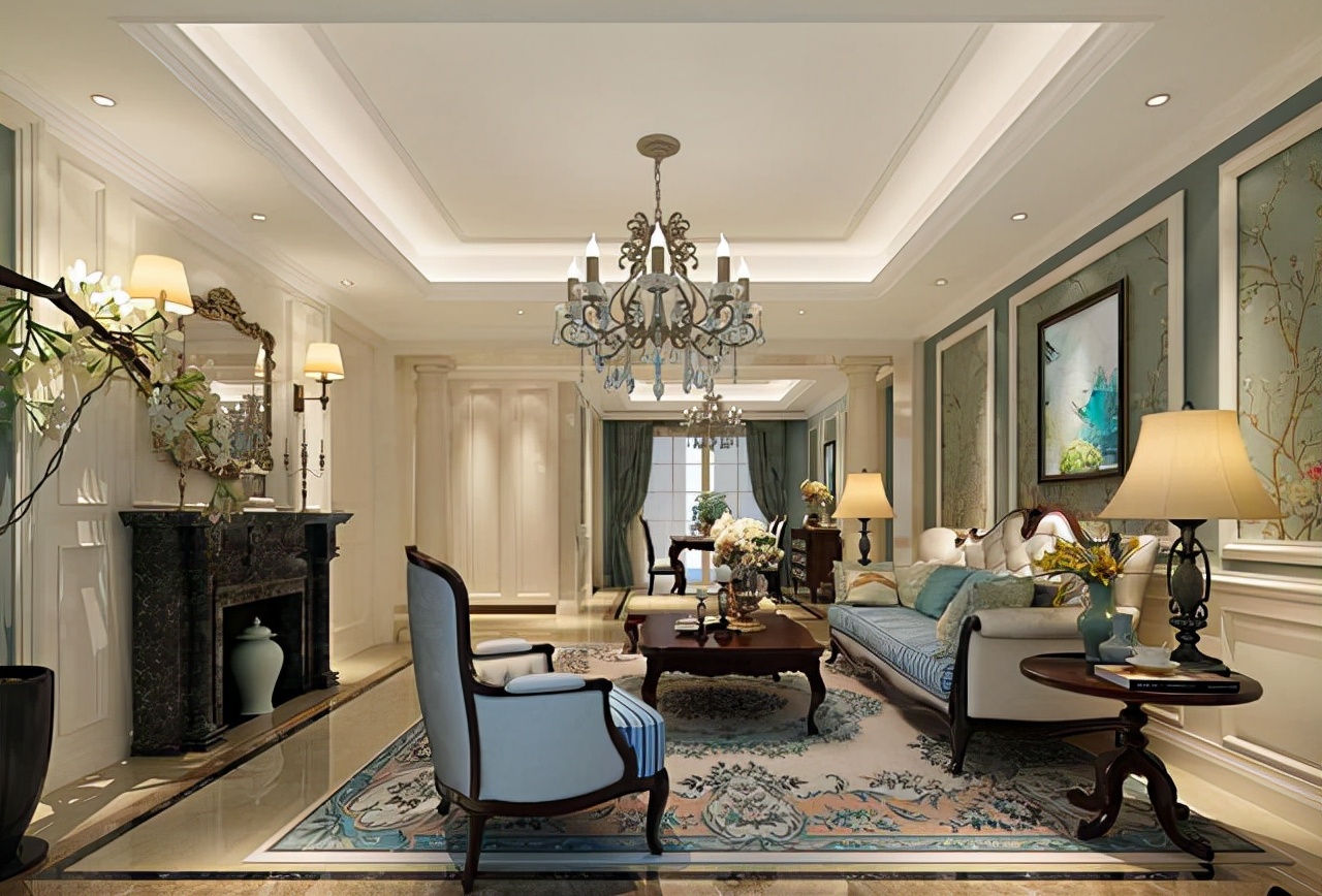 欧式风格装修的特点,学会运用这些,你也可以拥有轻奢风格的房子
