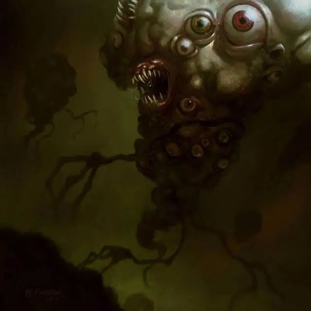 克苏鲁神话生物——飞天水螅