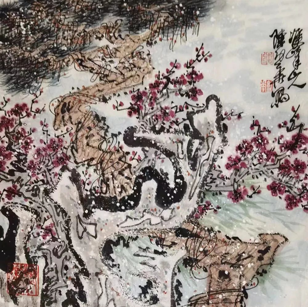 中国画花鸟·陈幼华作品欣赏