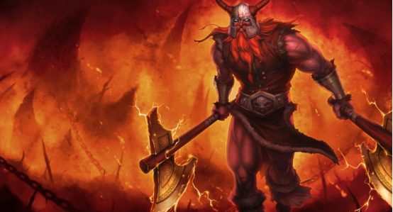 lol巨魔之王打奥拉夫有什么技巧?