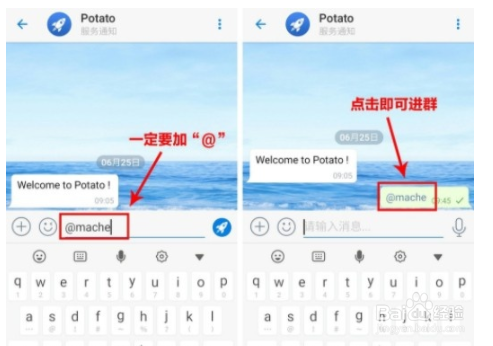 想要知道potato群怎么找