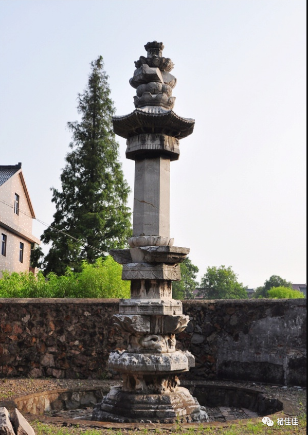 唐朝-小品-海宁安国寺经幢