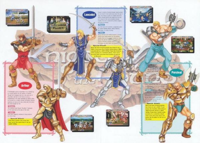 街机游戏《圆桌武士》究极隐藏技巧,为什么大神总喜欢空放大招?