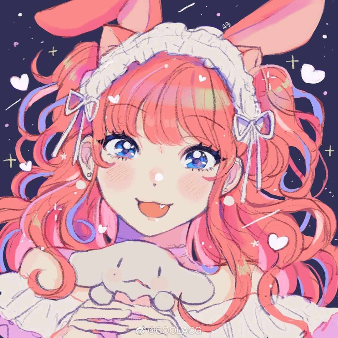 超可爱的元气少女系列板绘插画,透着青春的味道