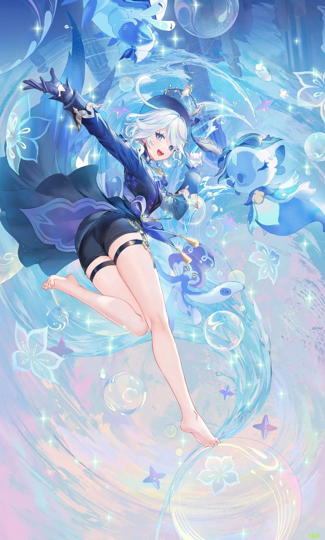 原神水神芙琳娜精美壁纸