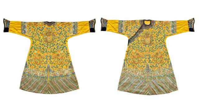 帝皇穿什么样的龙袍也分场合不是帝皇就可以没规矩