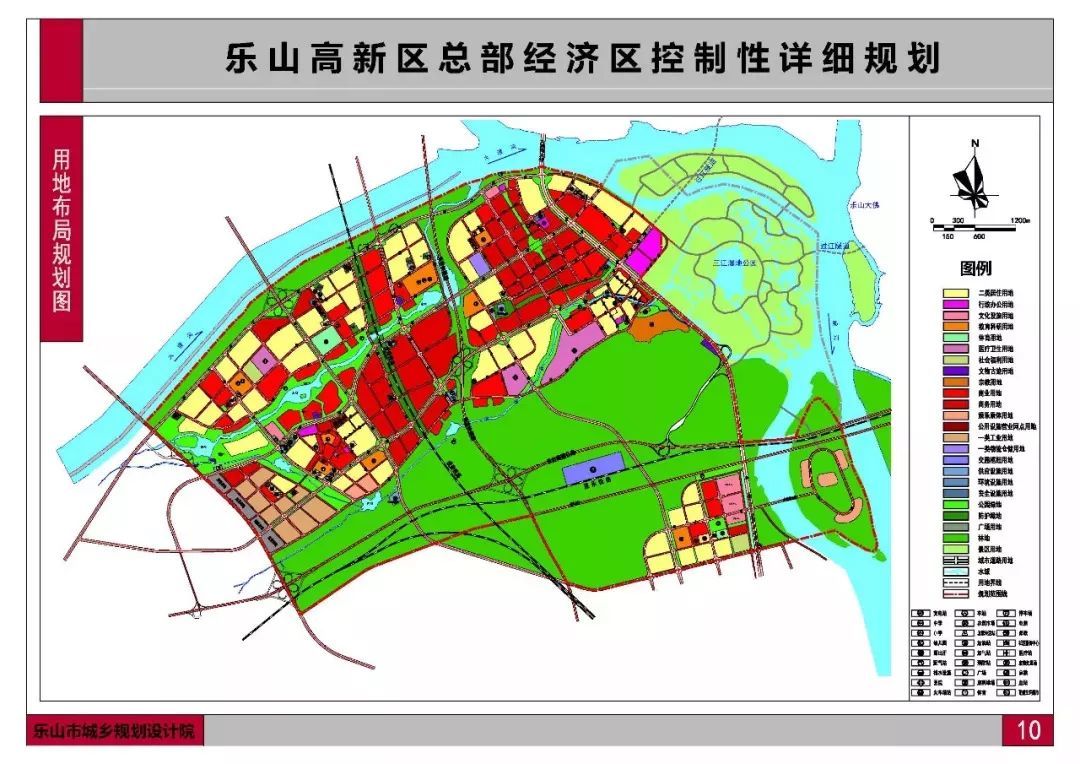 乐山高新区规划效果图图片