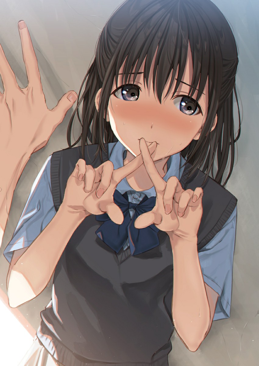 p站美图推荐——下垂眼女子特辑