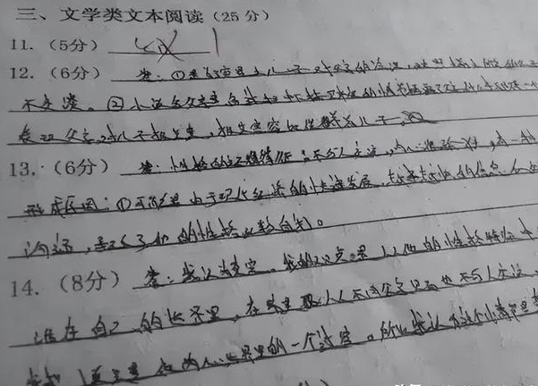 各省高考状元的试卷样貌:字迹犹如印刷体,让老师舍不得扣分