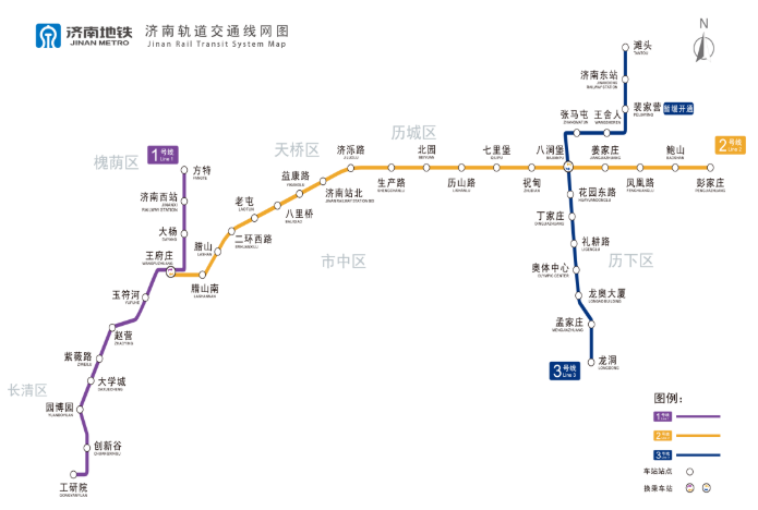 济南地铁11号线线路图图片