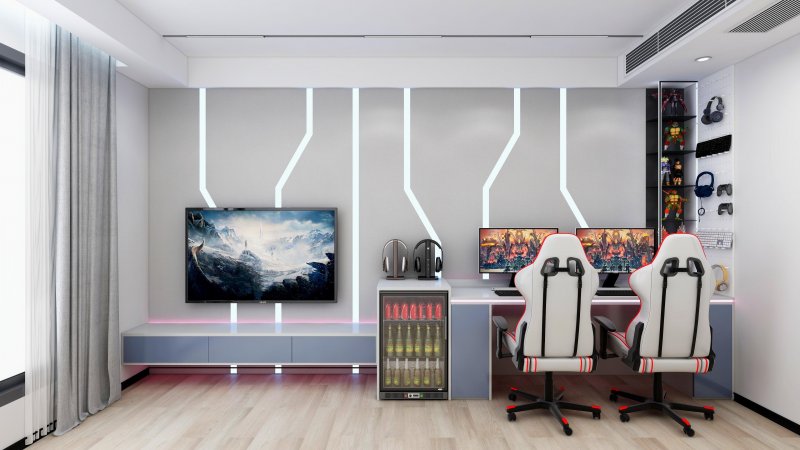 电竞玩家这样打造电竞房