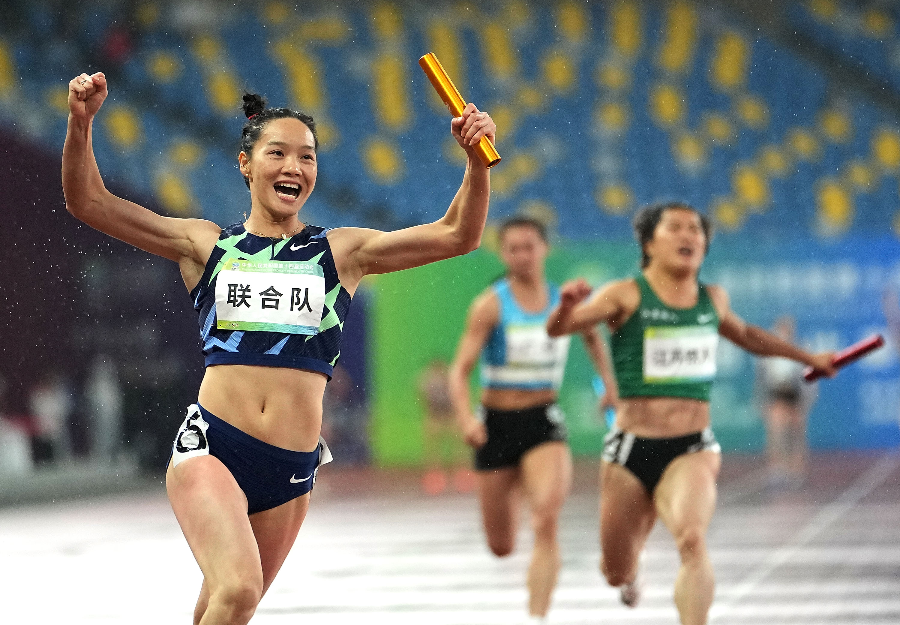 田径——女子4x100米接力决赛赛况