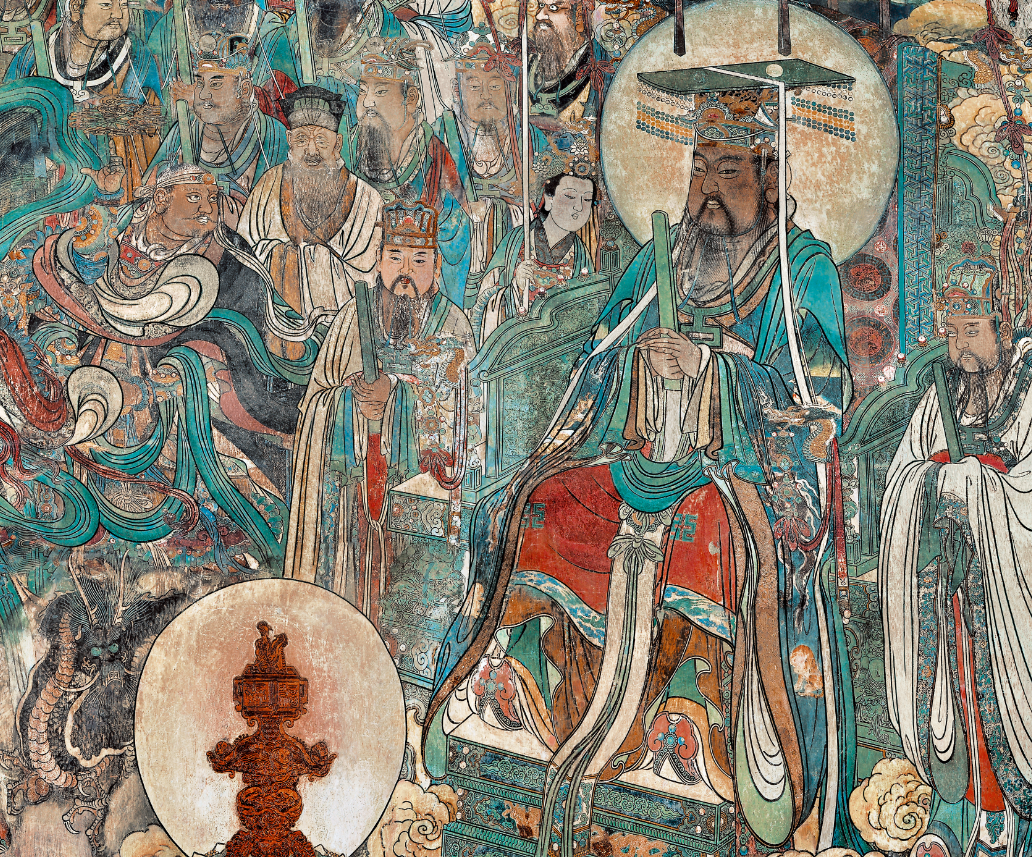 永乐宫三清殿壁画详解二:玉皇大帝与东王公(上)