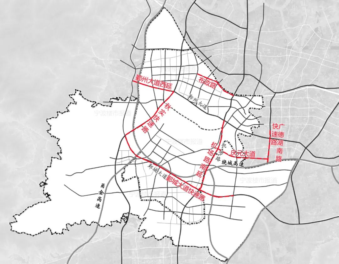 宁波西枢纽规划图图片