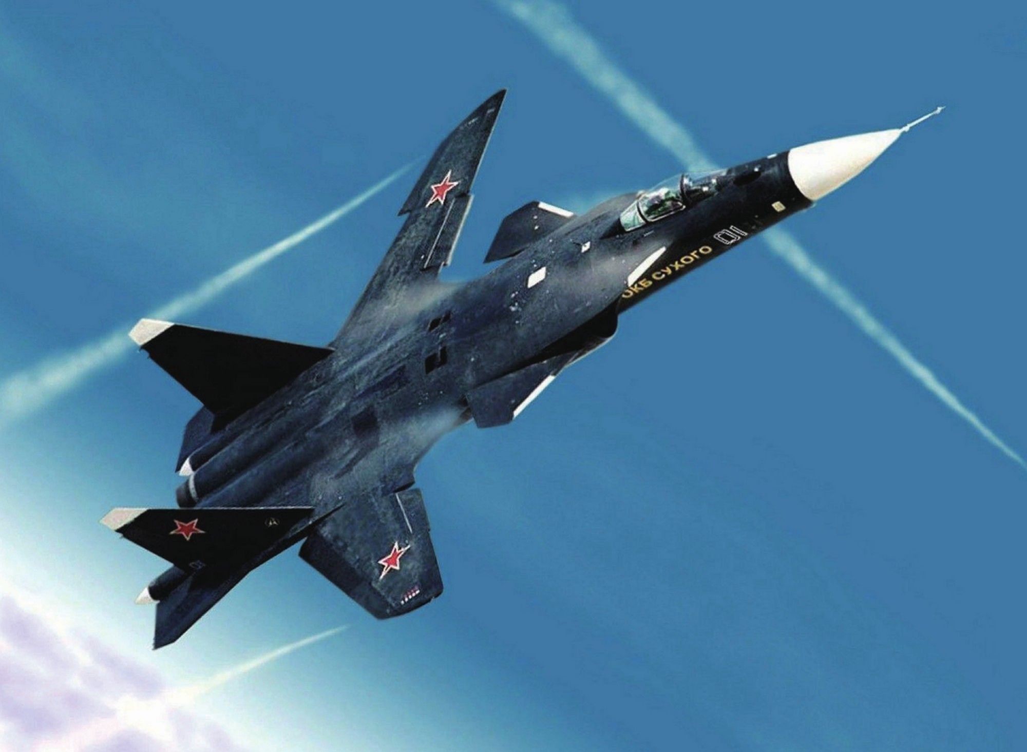 苏47前掠翼五代战机,苏霍伊航公司沉默的"金雕"