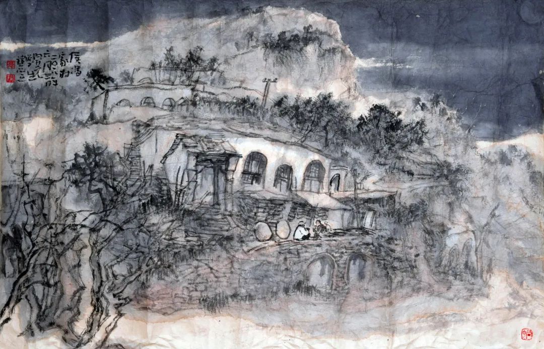 裴开元《陕北,太行》写生系列之二