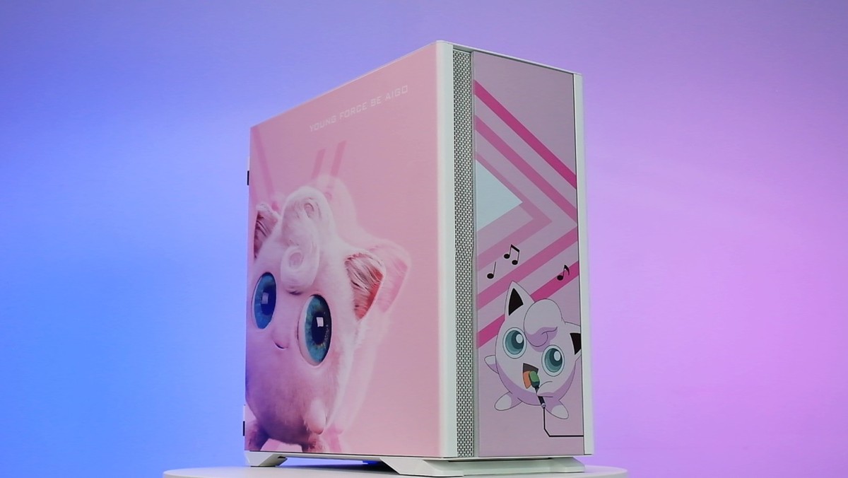 浅粉配色惹人爱,宝可梦胖丁轻度mod桌面图赏