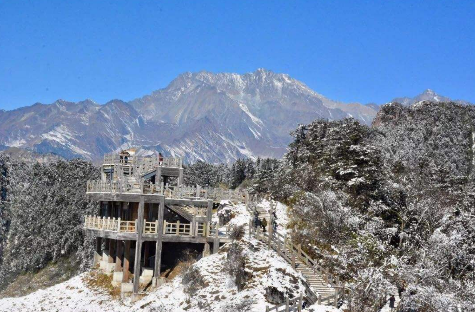 成都赏雪胜地:风景不逊西岭雪山,免门票,2h直达!