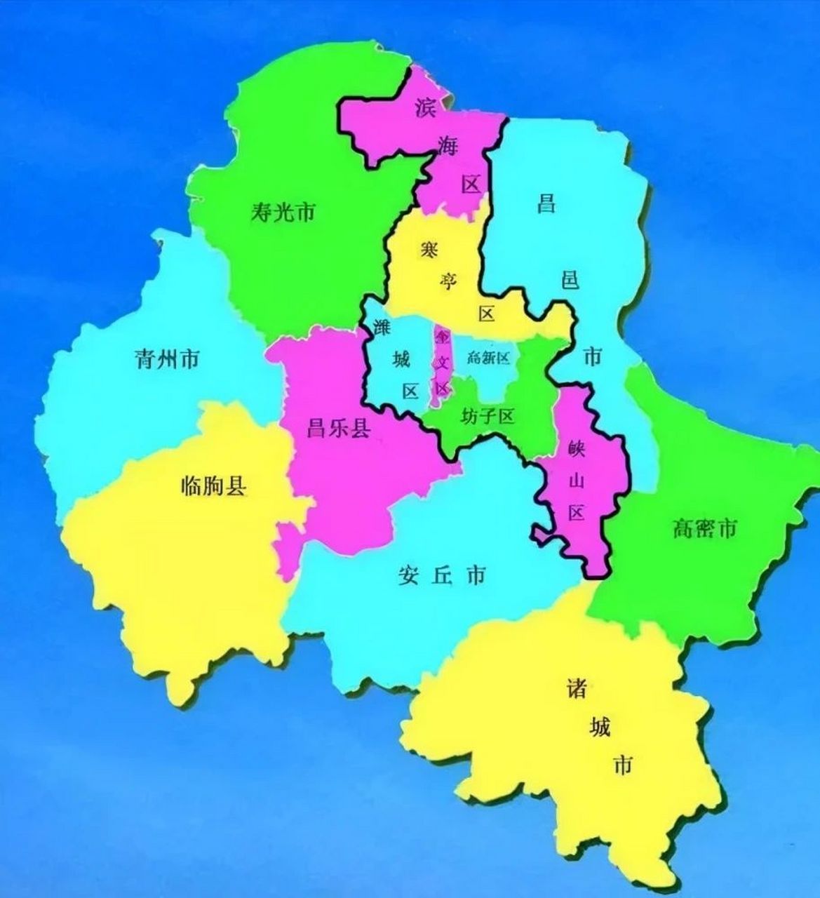 山东市情市况——潍坊篇 潍坊,  古称 "潍县",又名"鸢都" ,位于山东