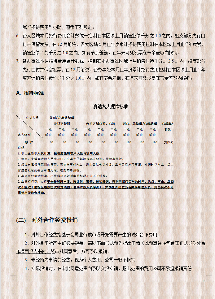 頭次見到這麼精細的財務費用報銷制度及實施細則,建議收藏打印!