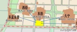 保定高碑店市双辛产业园最新规划拆迁村合村图曝光