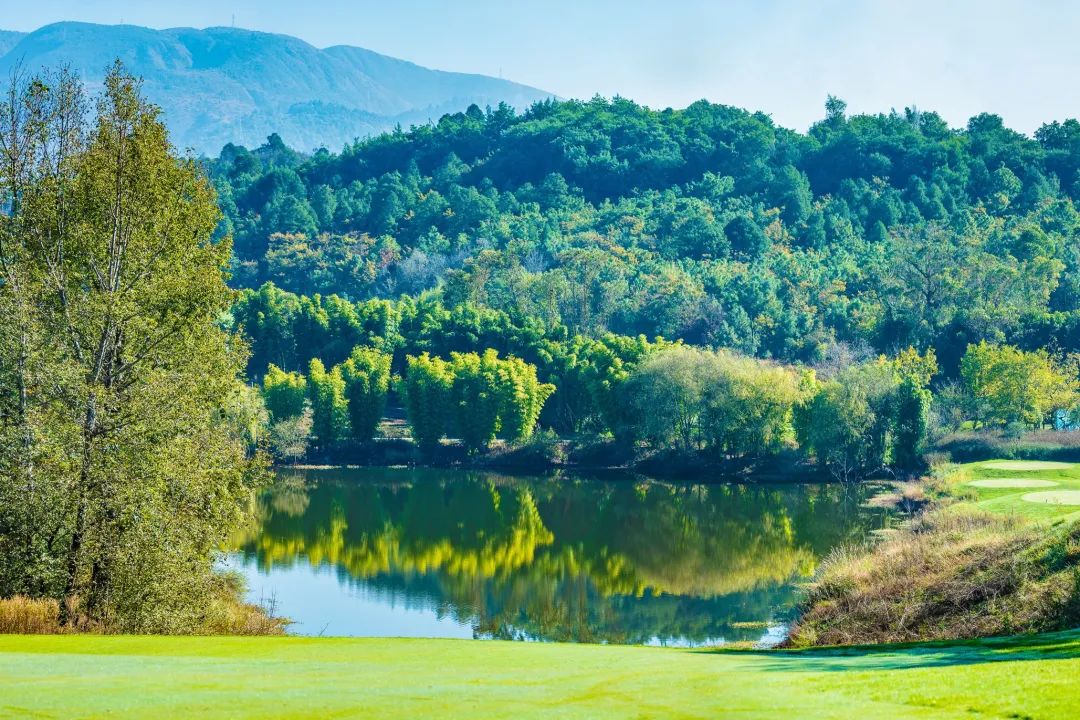 山湖景观视野 远处的森林与云海,清泉与山峦 都将是生活唯美的画卷