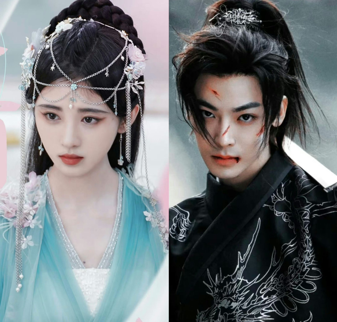 鞠婧祎《花间令》杀青,又要搭档侯明昊演《白泽令》了,资源太好