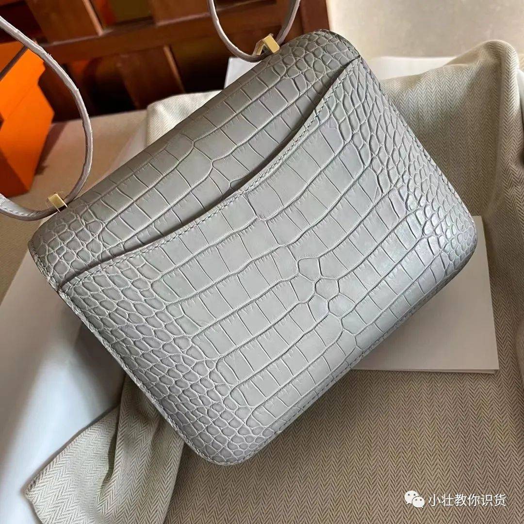 爱马仕hermes康康constance原版epsom皮大象灰单肩包全方位评测