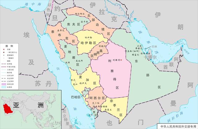 沙特阿拉伯东西两侧都靠海,地理位置是海湾国家中最优越的吗?