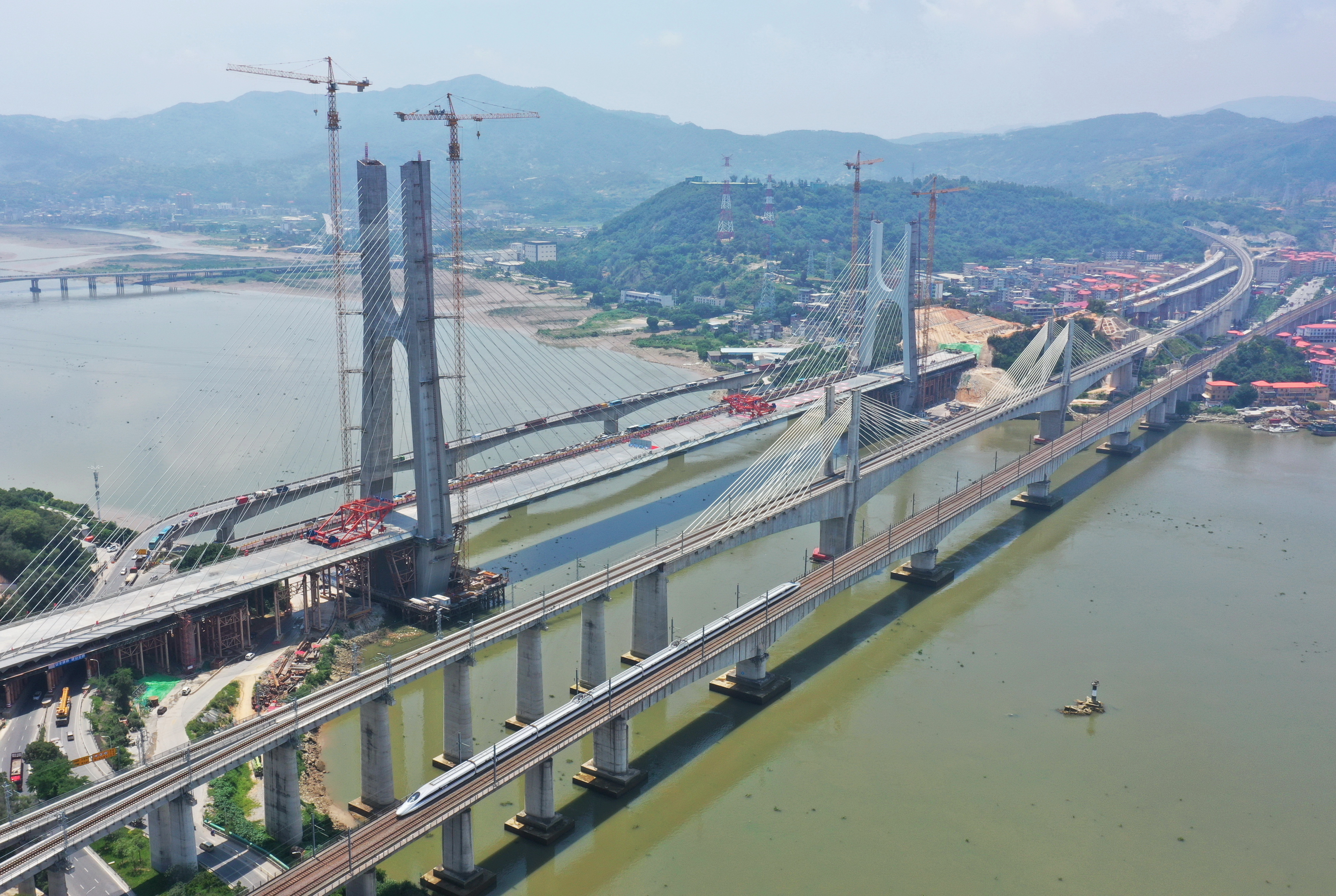 乌龙江特大桥图片