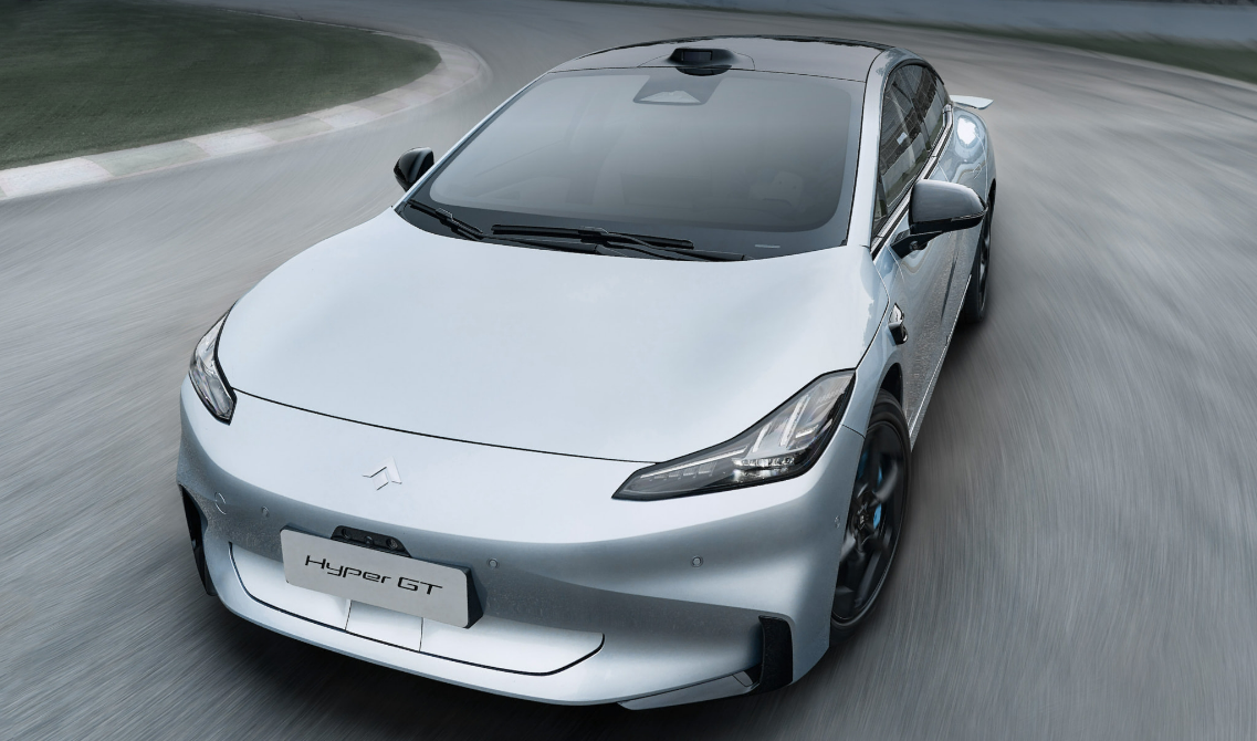 超低风阻量产车昊铂gt,21.99万元便可拥有科幻旋翼