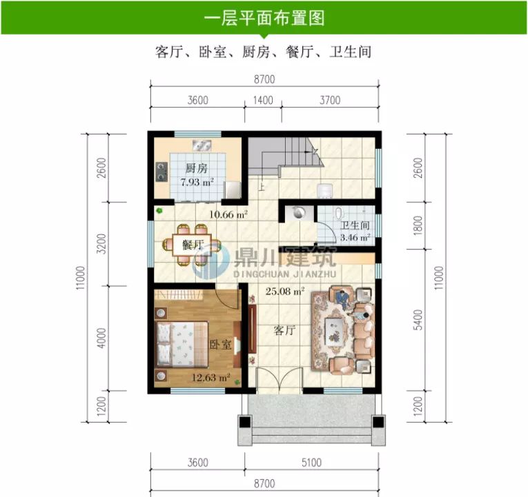 96平米小型别墅设计图图片