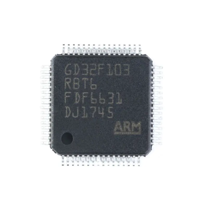 全新原装 gd32f103rbt6 gigadevice arm cortex-m3微控制器