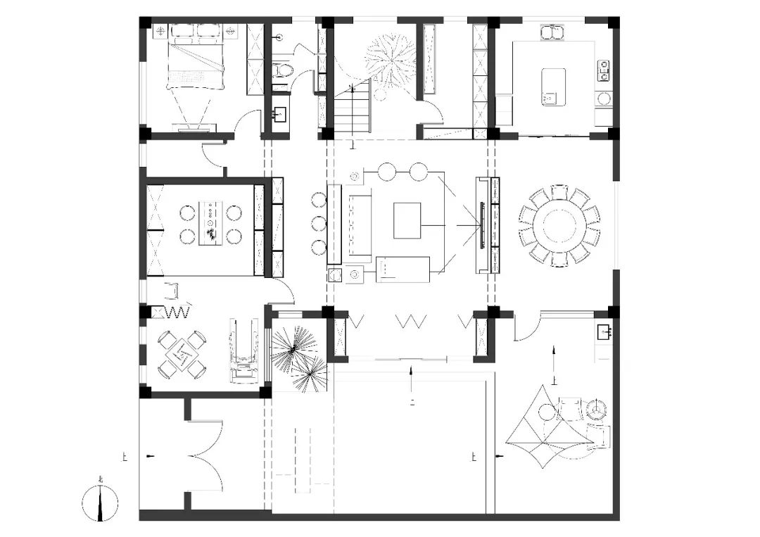 适合l型宅基地的10款现代别墅设计,这样建即好看又实用