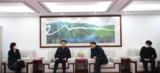 浔阳区委书记张宁一行到江西财经职业学院调研并指导工作