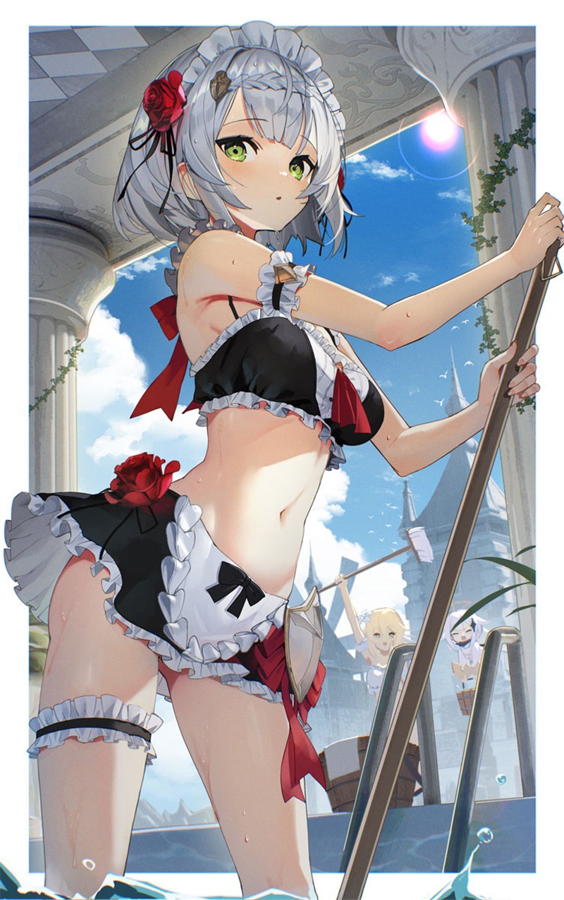 二次元短发女生头像分享 p站美图推荐