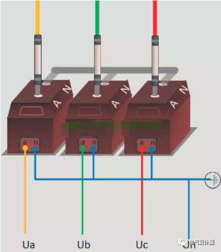零序互感器接线图片