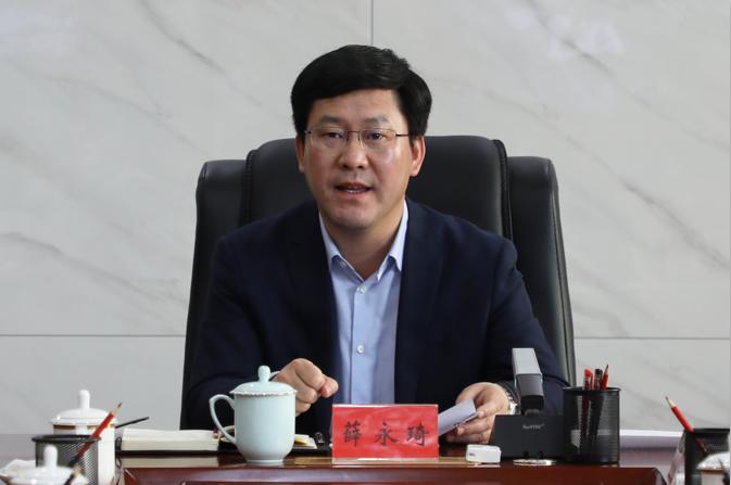 薛永琦主持召开池神庙片区规划会