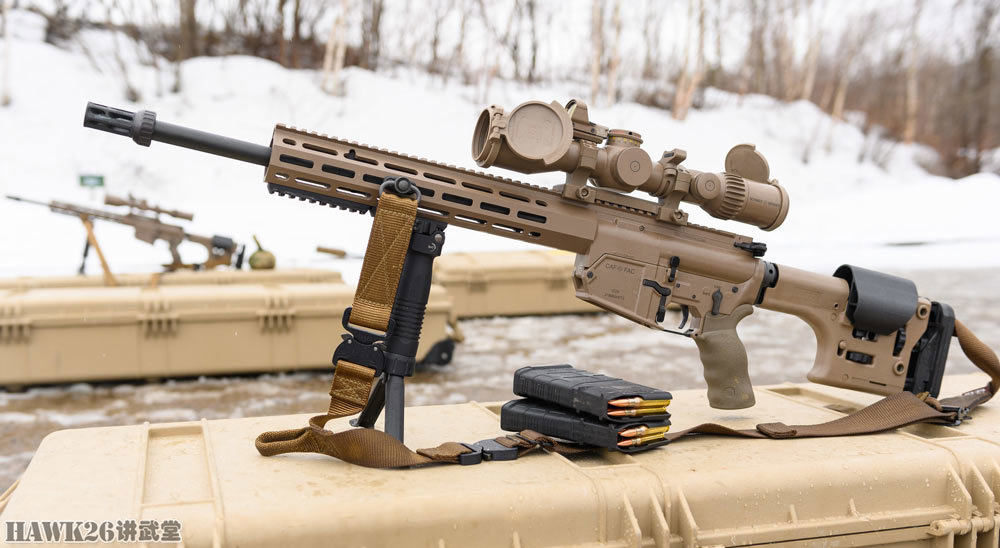 加拿大陆军城镇作战训练 c20半自动狙击步枪亮相 配置堪称完美