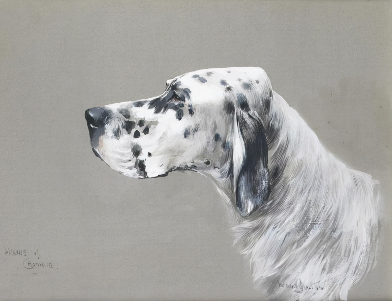 艺术家笔下的写实油画宠物狗100幅