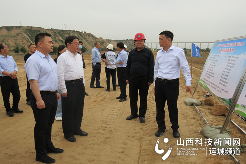 常建忠在河津调研汾河干流河津段防洪能力提升工程